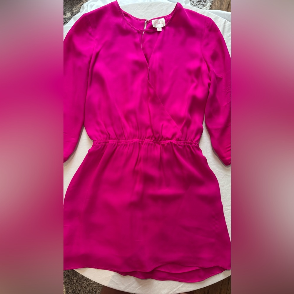 Parker Fuchsia Mini Dress